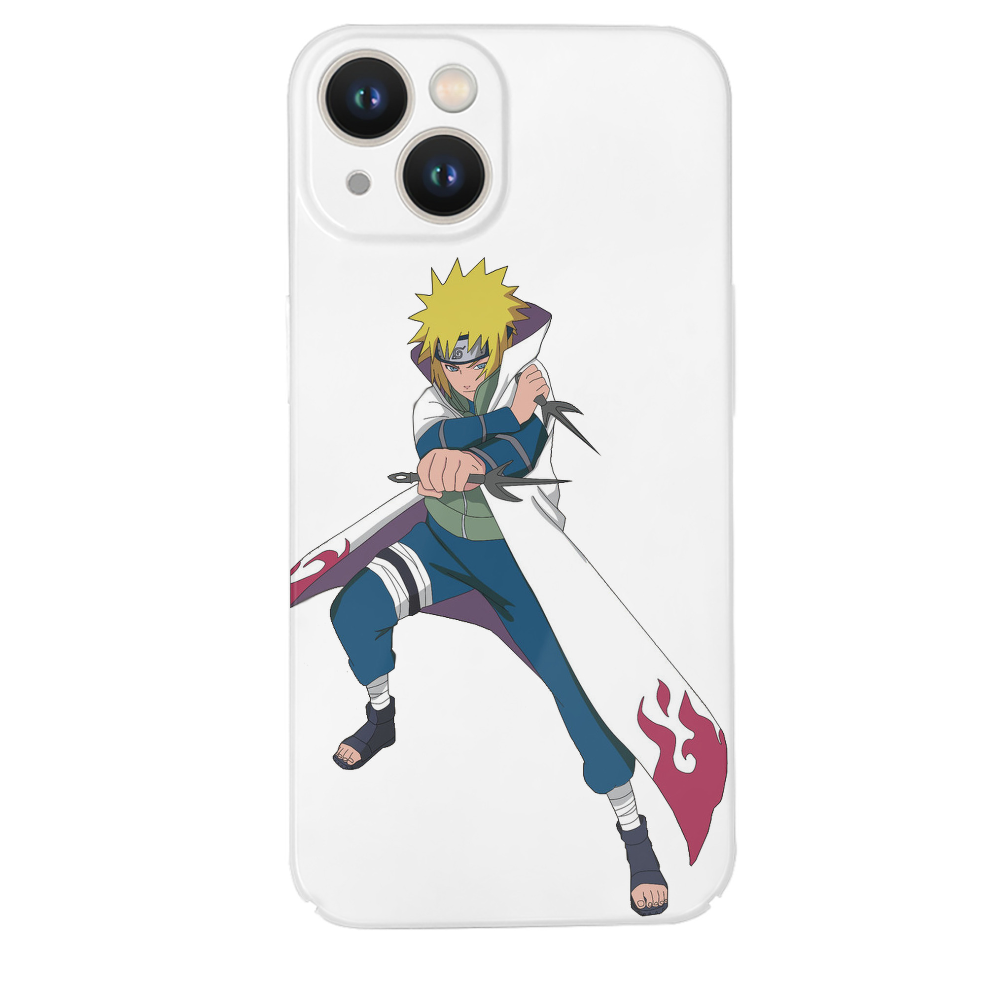 （画像用） NARUTO -ナルト- 波風 ミナト Namikaze Minato 【iPhone 14シリーズ対応】ハードケース